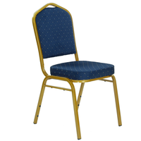 Nouvelle Chaise de Banquet pour Fêtes, Chaise de Mariage Royale Dorée Chavari, Chaise d'Hôtel Rouge Fantaisie pour Événements et Complexes Hôteliers avec Coussins