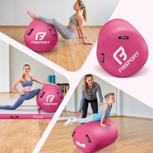 Set di tappetini gonfiabili portatili da 3m x 4m per ginnasti artistici e allenamento quotidiano di yoga e pilates a casa - Product Image 3