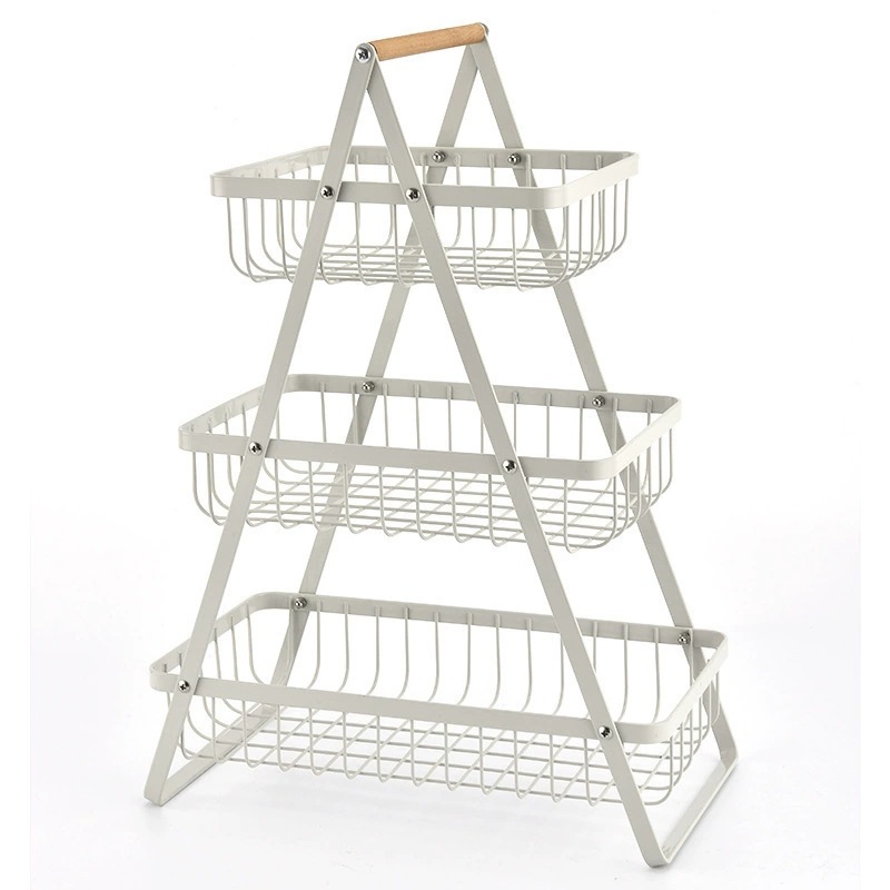 3 tier White