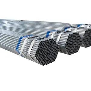 Hot dipped galvanized hollow section round steel pipe,scaffolding tubes