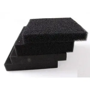 Customized Water Aquarium 10-80PPI Reticulated Polyurethane Filter Foam/Sponge for water filtration