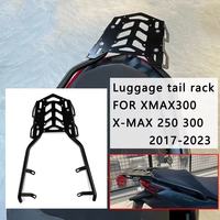 Pour Yamaha XMAX300 X-MAX 250 300 2017-2023 Kit de porte-bagages arrière Support de coffre en acier au carbone étagères arrière systèmes de carrosserie de moto