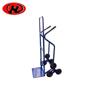 six wheels Stair Climbing Hand Truck Security stair-climbing trolley lift truck