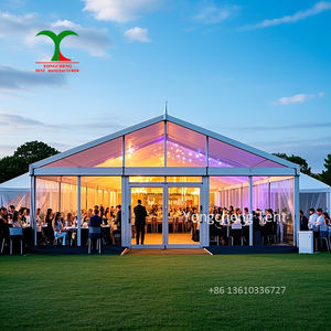 <span class=keywords><strong>Tente</strong></span> chapiteau de fête de <span class=keywords><strong>mariage</strong></span> transparente avec cadre en aluminium Événements en plein air Location <span class=keywords><strong>Tente</strong></span> de <span class=keywords><strong>mariage</strong></span> pour 100 personnes - Product Image 6