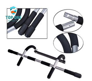 TopOne High Quality Custom Adjustable Size 60-100cm <b>Indoor</b> Gym Pull up and Chin up <b>Bar</b> with Hook for Sale - Product Image 4