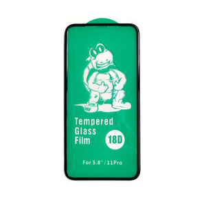 Pellicola Protettiva 18D per iPhone, Protezione <span class=keywords><strong>Schermo</strong></span> <span class=keywords><strong>in</strong></span> Vetro Temperato con Bordo <span class=keywords><strong>in</strong></span> <span class=keywords><strong>Silicone</strong></span> Trasparente e Airbag per iPhone 12 13 14 - Product Image 1