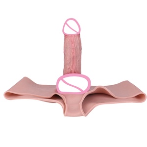 Realistic Strap-on <b>Dildo</b> Pants High Elastic Wearable Penis Butt Plug for Lesbian Woman Sex Pleasure Toys Adult 18+ - Product Image 2