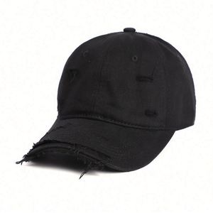 Wholesale Unisex Adjustable <b>Women</b> Men Vintage Distressed Dad Hat Washed Cotton Custom Logo Baseball <b>Cap</b> - Product Image 2