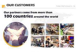 Fabricante de Gabinetes de Cocina de Melamina en Paquete Plano Personalizados de Madera de Foshan, Diseño Simple, Mueble de Cocina Moderno - Product Image 4