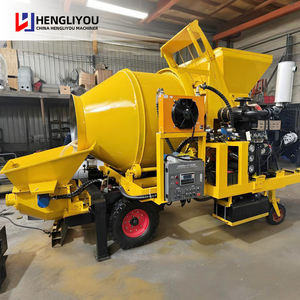 Hormigonera con Bomba de 20m³ <span class=keywords><strong>a</strong></span> 30m³/h, Autocargadora de Cemento, Arena y Grava con Bomba de Hormigón, Bomba de Cemento Portátil en Venta - Product Image 1