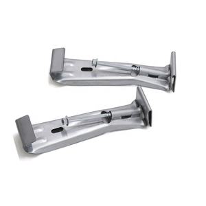 Staffa di montaggio per grondaia nascosta in acciaio zincato da 5 pollici in stile K - Product Image 1