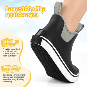 Botas de Goma Impermeables para Niños con Logotipo Personalizado, Cómodas y Casuales para Navegación Marítima, Venta al Por Mayor - Product Image 3