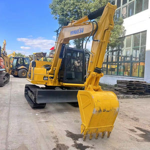 Certifié CE Durable utilisé-comme neuf pour les applications d'excavation agricole et domestique Pelle sur chenilles Komatsu PC70 d'occasion - Product Image 1