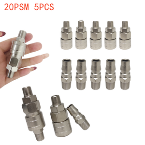 Pneumatic Fitting PSM Type Self-locking <b>Quick</b> <b>Connector</b> Coupler for Air Compressor - Product Image 2