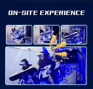 เกมยิงปืน <span class=keywords><strong>VR</strong></span> VART สำหรับ 2 ผู้เล่น เครื่องจำลองการขับขี่ <span class=keywords><strong>VR</strong></span> สำหรับธุรกิจ <span class=keywords><strong>VR</strong></span> - Product Image 4