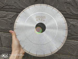 Lưỡi cưa kim cương 14 inch 350mm, siêu mỏng, ép nóng để cắt tấm đá chuyên nghiệp - Product Image 4