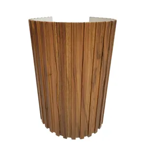 Деревянное стекловолоконное покрытие, ПВХ, гибкая доска из МДФ, декоративные листовые панели для дома