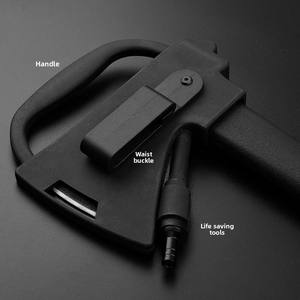 Hacha Multiusos para Exteriores, Hacha Táctica para Combatir Incendios, Hacha para Cortar Madera, Supervivencia en Campamentos, <span class=keywords><strong>Escalada</strong></span> de Montaña, Tala, Nailon - Product Image 4