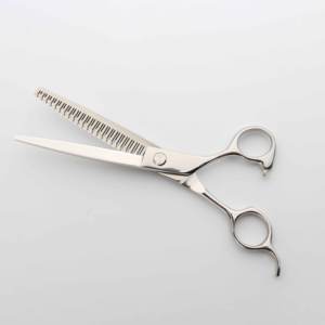 पालतू जानवरों की सफ़ाई और सेहत उत्पाद रत्न शैलियाँ सेहत बढ़ाने वाली कैंची जापानी कुत्ते को संवारने वाली 23 टूथ चंकर कैंची - Product Image 4