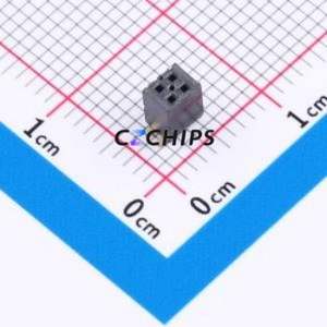 FLE-102-01-G-DV Pin Socket SMD,P=1.27mm Connector 1.27mm 1.27mm Square Hole Vertical Mount - Product Image 1