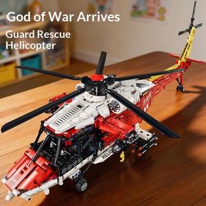 Bloques de Construcción de Plástico Compatibles con Aviones Armados de Estilo Nuevo, Juguete Educativo de Ensamblaje para Niños, Regalo de Moda - Product Image 2