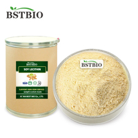 BSTBIO Qualité Alimentaire CAS 8002 Extrait De Soja Lécithine De Soja Poudre 98% Lécithine De Soja