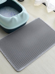Alfombrilla de arena para gatos de doble capa antideslizante impermeable de 60x45cm, alfombrilla y almohadilla para mascotas de Material EVA para caja de arena o almohadilla para arena - Product Image 6