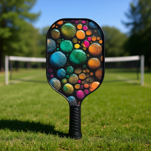 ไม้พายพิคเคิลบอลแบบกำหนดเอง แกนรังผึ้ง คาร์บอนไฟเบอร์ ได้รับการรับรองจาก USAPA สำหรับกีฬากลางแจ้ง รูปทรงมาตรฐาน ทันสมัย - Product Image 2