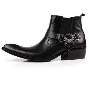 New trendy brand boots - stylish business men featuring unique leather design handcrafted by designers chukka boots - Product Image 4