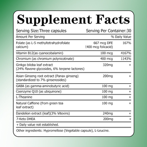 OEM ODM Wholesale Slimming Capsules Sustained Energy Superiorfocus Natural Fat Loss 3 In 1 Dietary <b>Supplement</b> - Product Image 2