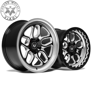 Jantes de course forgées Beadlock Viaol 18x7J 15x10J 18x5J 17x10 17x11 5*112 5*114.3 5*120 compatibles Corvette <span class=keywords><strong>Nissan</strong></span> <span class=keywords><strong>GTR</strong></span> BMW Ford - Product Image 1