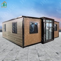 Maison conteneur papillon préfabriquée 2 3 chambres à coucher maisons conteneurs modulaires extensibles