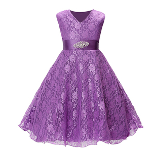 Bella Del Bambino Della Ragazza Dei Bambini Abito Senza Maniche Per La Cerimonia Nuziale del Partito di Sera Dell'arco Delle Ragazze del Vestito Costume Della Ragazza Dei Bambini Della Principessa Abiti - Product Image 2