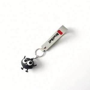 Custom Design <b>Cartoon</b> Character Kid Keyring Key Chain Toy Rubber 3D Soft Anime PVC Keychain - Product Image 3