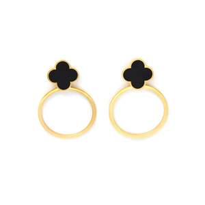 Boucles d'oreilles à clous tendance E350-E200-0447H - Product Image 1