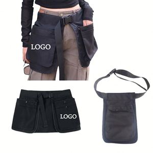 High-Capacity Storage Apron With Adjustable Straps Multiple Pockets, Suitable for Outdoor Activities, Leisure, and Work - Product Image 2