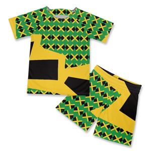 بيع بالجملة العلم الامريكي للأطفال الولايات المتحدة الأمريكية طباعة مخصصة عالية الفتيان الفتيات ارتداء الدعاوى - Product Image 4