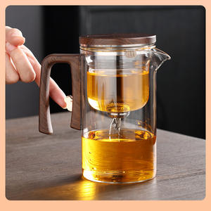 Tetera Magnética para el Hogar, Dispositivo para Preparar Té con Filtro de Vidrio, Separación de Té y Agua - Product Image 2