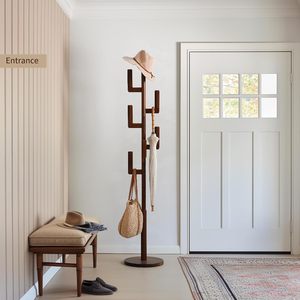 <span class=keywords><strong>Porte</strong></span>-vêtements en bambou Cactus, <span class=keywords><strong>porte</strong></span>-vêtements autoportant avec 6 crochets pour adultes et enfants, <span class=keywords><strong>porte</strong></span>-<span class=keywords><strong>manteau</strong></span> robuste pour entrée, <span class=keywords><strong>chambre</strong></span> à coucher, coin - Product Image 5