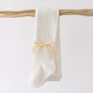 Collant autunnali in cotone lavorato a maglia con tecnica a squadre collant a <span class=keywords><strong>righe</strong></span> verticali transfrontalieri stile Casual per la danza delle ragazze - Product Image 4