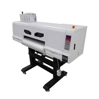 Machine d'impression ddt, 60cm de largeur, I3200, 2 têtes, avec banderole, poudre de fusion chaude pour traceur dtf