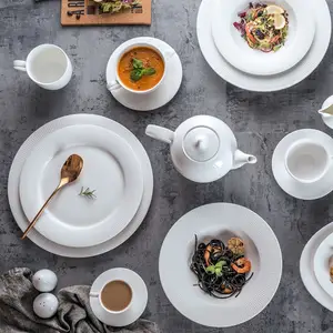 Conjunto de louça estilo cortador, utensílios de cozinha de china, restaurante, alta qualidade