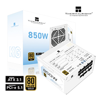 Fabrika Stok Thermalright Beyaz 80plus Altın Psu Güç Kaynakları 850W 20 + 4 Pin ATX Masaüstü Güç Kaynağı
