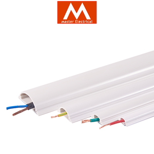 <strong>Hide</strong> Extension <strong>Cords</strong> Protect <strong>Cords</strong> Curved <strong>Floor</strong> <strong>Cable</strong> Trunking PVC <strong>Floor</strong> Trunking Arc Ground Trunking Home Improvement - Product Image 3