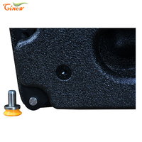 Enceintes de sonorisation professionnelles auto-alimentées à ligne acoustique unique de 18 pouces avec module DSP audio