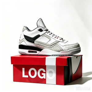Vente en gros de baskets décontractées personnalisées avec logo, baskets de style basket-ball pour hommes et femmes, chaussures de rue de qualité supérieure, 4 Retro Black Cat FV5029-010 - Product Image 6