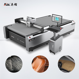 Machine de dé<span class=keywords><strong>coupe</strong></span> de tapis de sol de voiture AOL-1625, couteau oscillant numérique <span class=keywords><strong>pour</strong></span> intérieurs automobiles, <span class=keywords><strong>fil</strong></span> en caoutchouc enroulé - Product Image 2