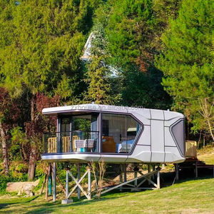 Casa Cápsula Espacial de 2 Dormitorios con Cocina, Estructura de Acero de Alta Calidad, Diseño Moderno Ecológico, Villa/Apartamento <span class=keywords><strong>Etong</strong></span> de 40 pies - Product Image 2