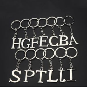 Llavero de Aleación con 26 Letras Inglesas, Colgante para Bolsa, Accesorios, Letras Mayúsculas, Números, Llavero, Pequeño Regalo Personalizable - Product Image 1