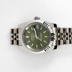 Reloj Mecánico de Hombre de Lujo con Cristal de Zafiro, Caja de Acero Inoxidable, Resistente al Agua 5BAR, Transparente, con Tornillos - Product Image 4